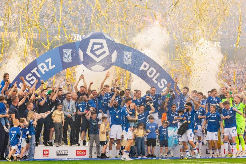 Football. Lech Poznan Championship Ceremony. 23.05.2026