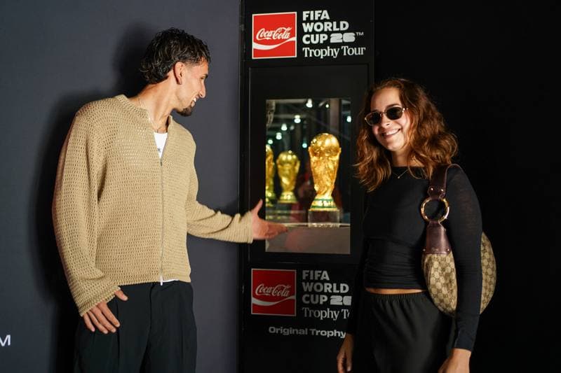 Football. Coca-Cola FIFA World Cup 26. Trophy Tour. 25.05.2026