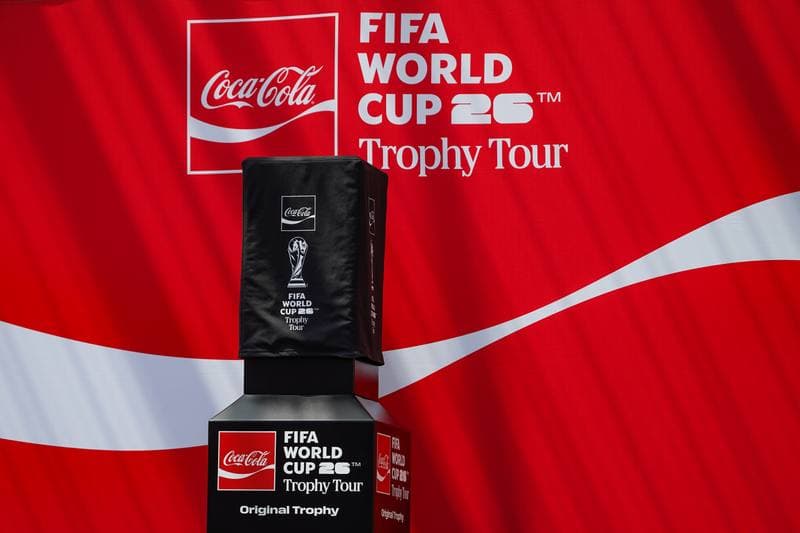 Football. Coca-Cola FIFA World Cup 26. Trophy Tour. 25.05.2026