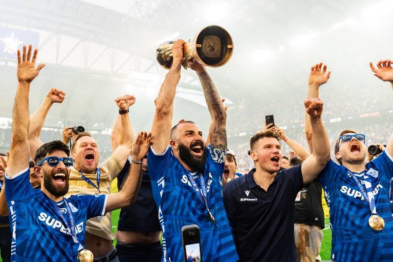 Football. Lech Poznan Championship Ceremony. 23.05.2026