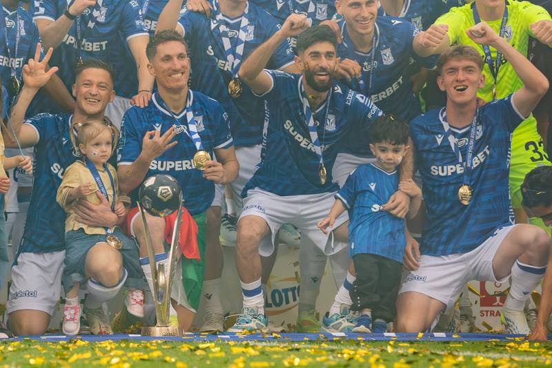Football. Lech Poznan Championship Ceremony. 23.05.2026