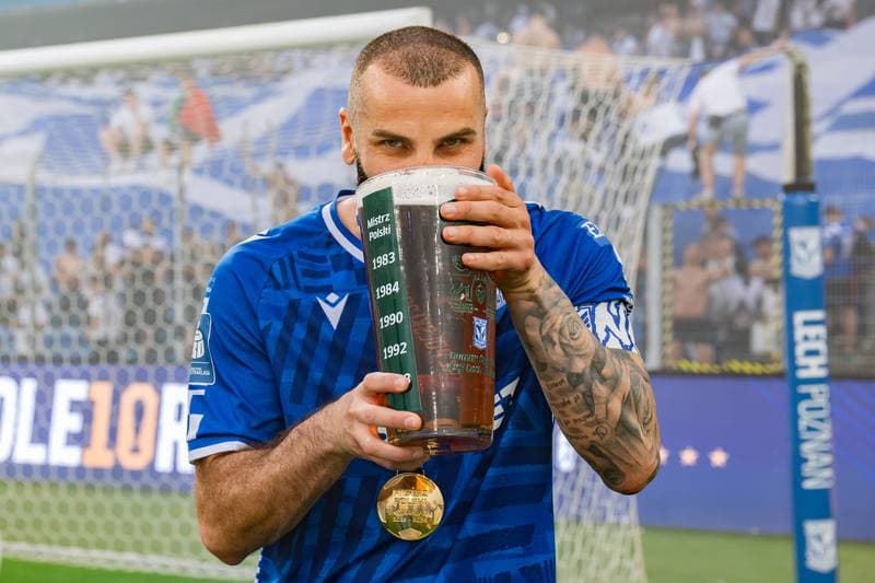 Football. Lech Poznan Championship Ceremony. 23.05.2026