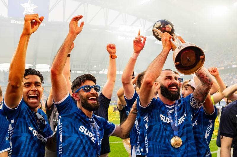 Football. Lech Poznan Championship Ceremony. 23.05.2026