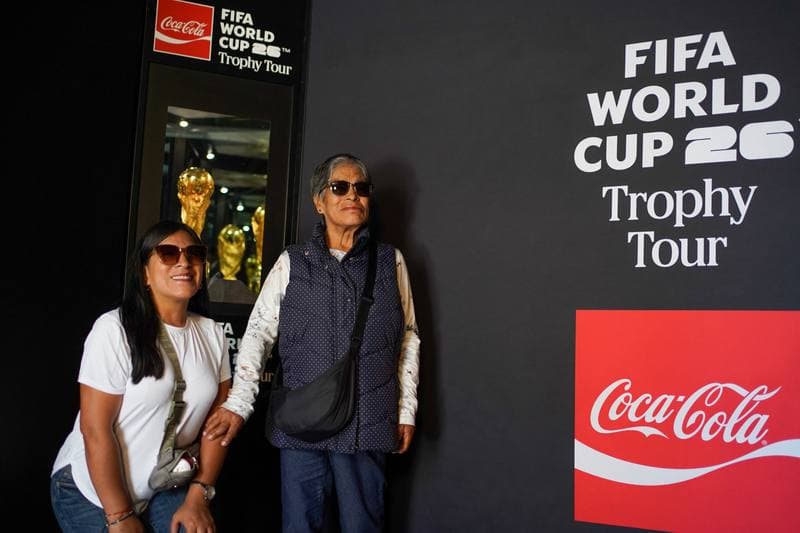 Football. Coca-Cola FIFA World Cup 26. Trophy Tour. 25.05.2026