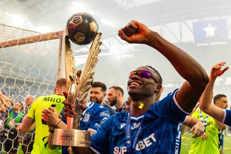 Football. Lech Poznan Championship Ceremony. 23.05.2026