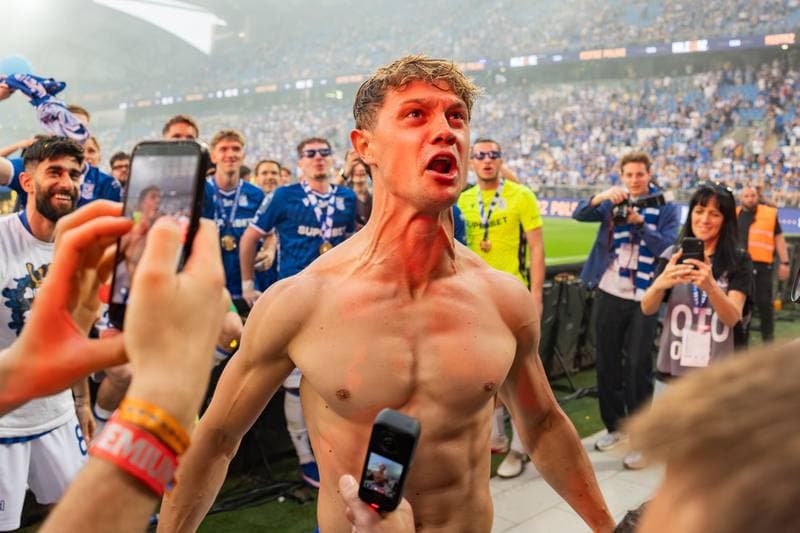 Football. Lech Poznan Championship Ceremony. 23.05.2026