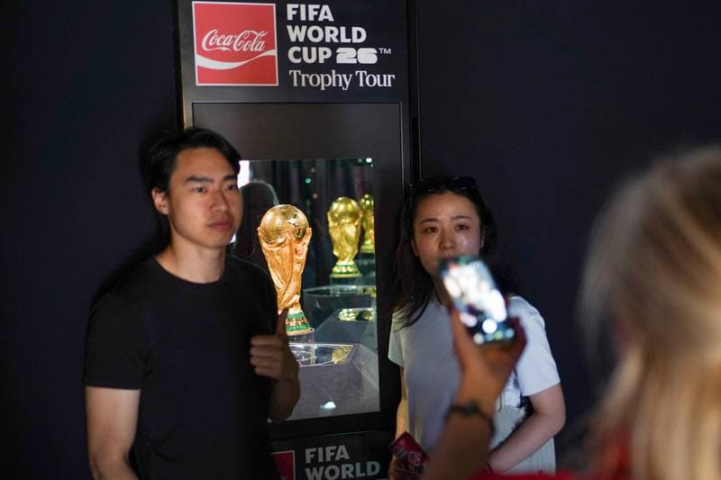 Football. Coca-Cola FIFA World Cup 26. Trophy Tour. 25.05.2026