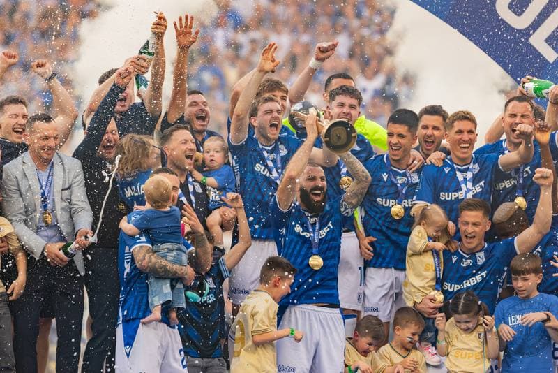 Football. Lech Poznan Championship Ceremony. 23.05.2026