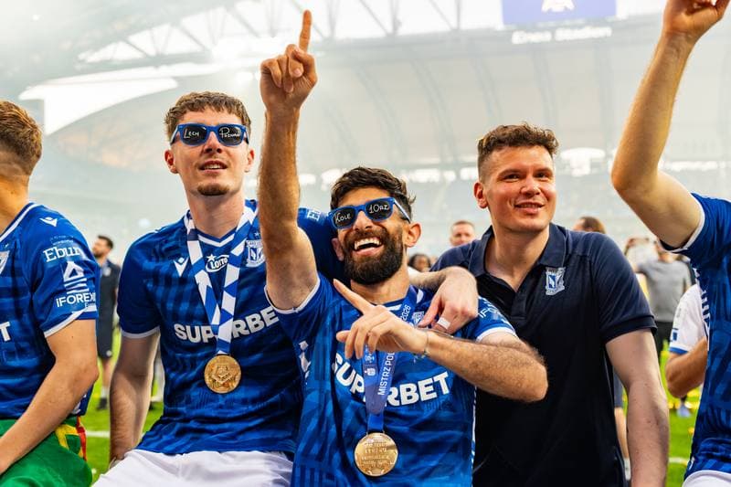 Football. Lech Poznan Championship Ceremony. 23.05.2026