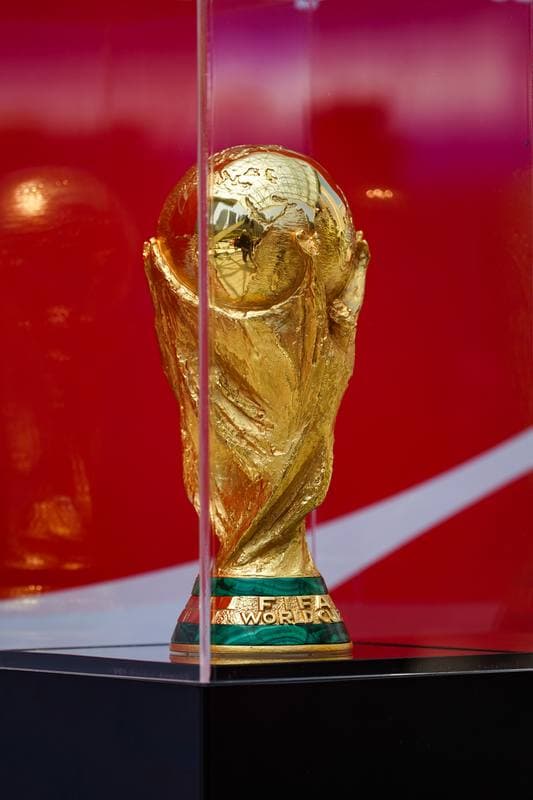 Football. Coca-Cola FIFA World Cup 26. Trophy Tour. 25.05.2026