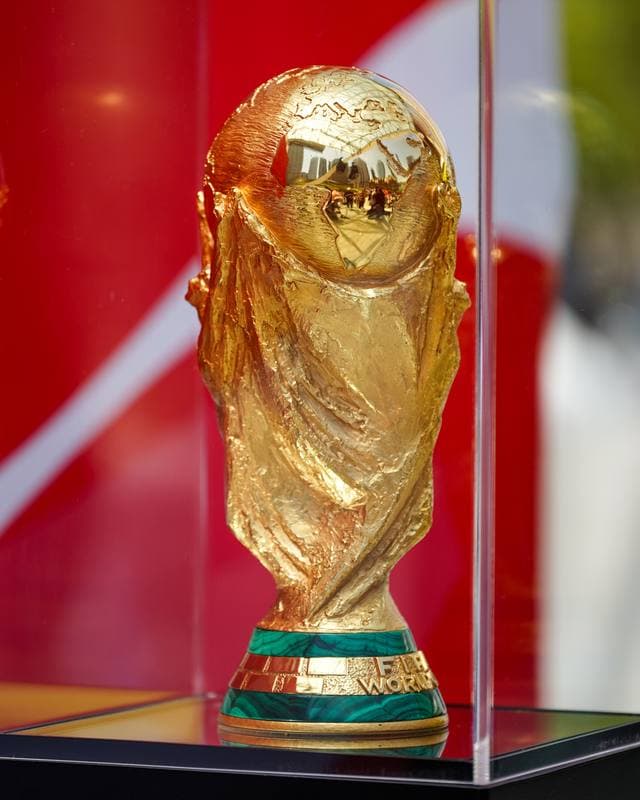 Football. Coca-Cola FIFA World Cup 26. Trophy Tour. 25.05.2026