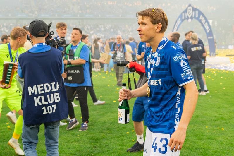 Football. Lech Poznan Championship Ceremony. 23.05.2026