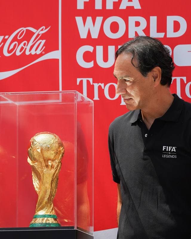 Football. Coca-Cola FIFA World Cup 26. Trophy Tour. 25.05.2026