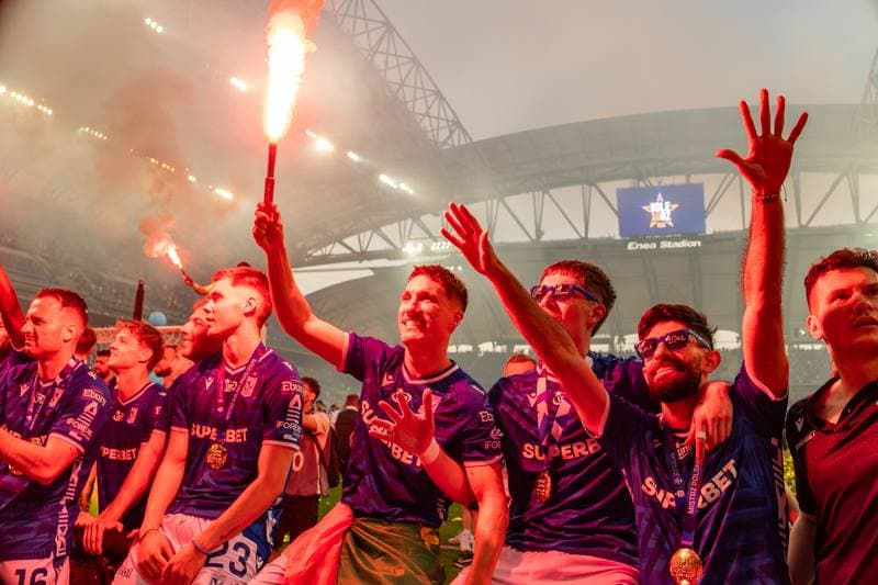 Football. Lech Poznan Championship Ceremony. 23.05.2026