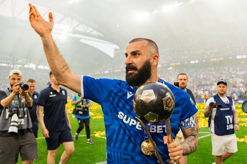 Football. Lech Poznan Championship Ceremony. 23.05.2026