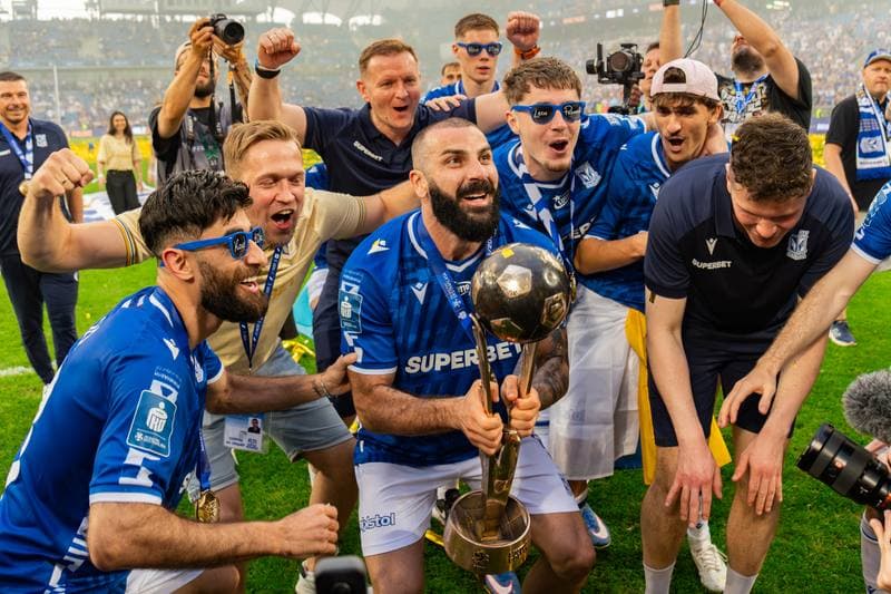 Football. Lech Poznan Championship Ceremony. 23.05.2026