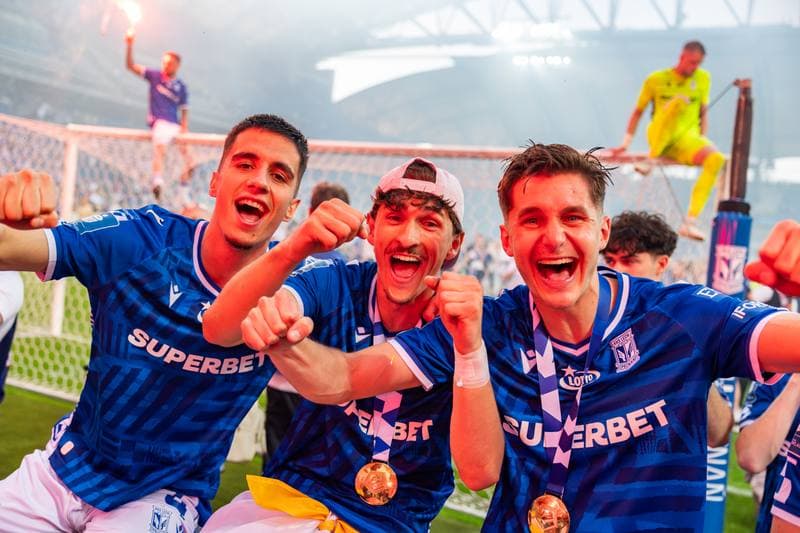Football. Lech Poznan Championship Ceremony. 23.05.2026