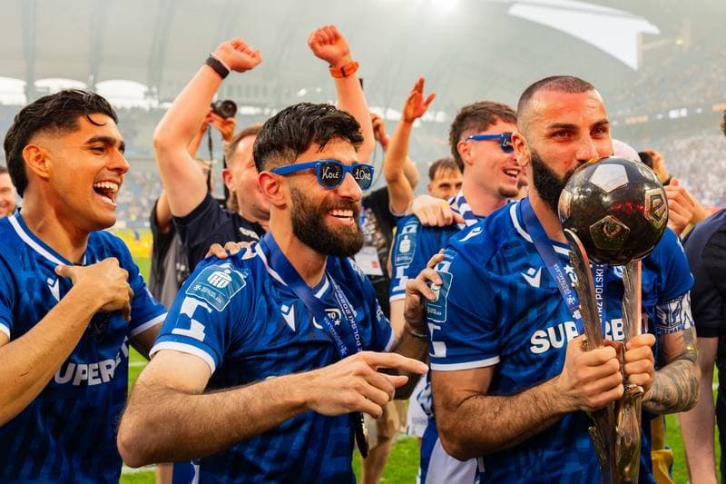 Football. Lech Poznan Championship Ceremony. 23.05.2026