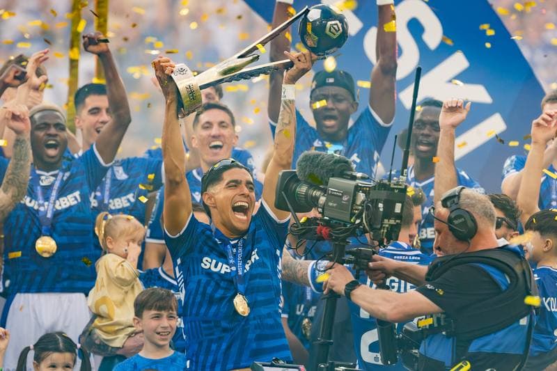 Football. Lech Poznan Championship Ceremony. 23.05.2026