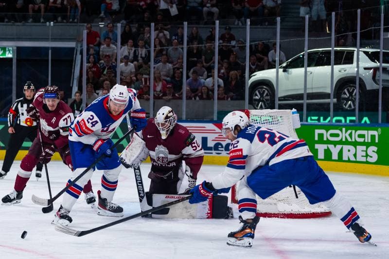 Ice Hockey. IIHF Ice Hockey World Championship. Latvia - United States. 23.05.2026