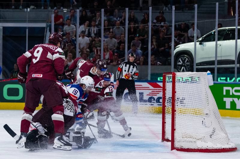 Ice Hockey. IIHF Ice Hockey World Championship. Latvia - United States. 23.05.2026