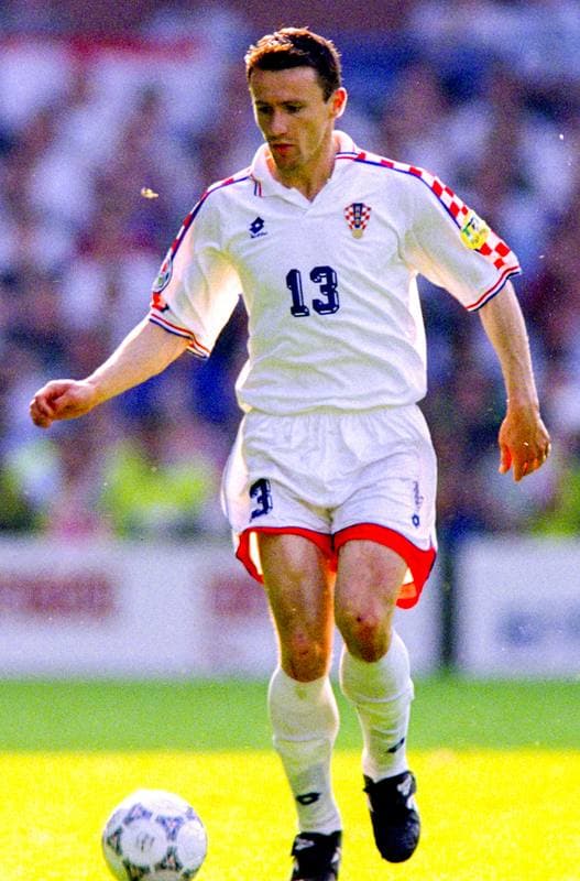 Football. UEFA EURO 1996. Croatia - Denmark. 16.06.1996