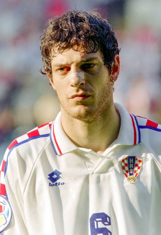 Football. UEFA EURO 1996. Croatia - Denmark. 16.06.1996