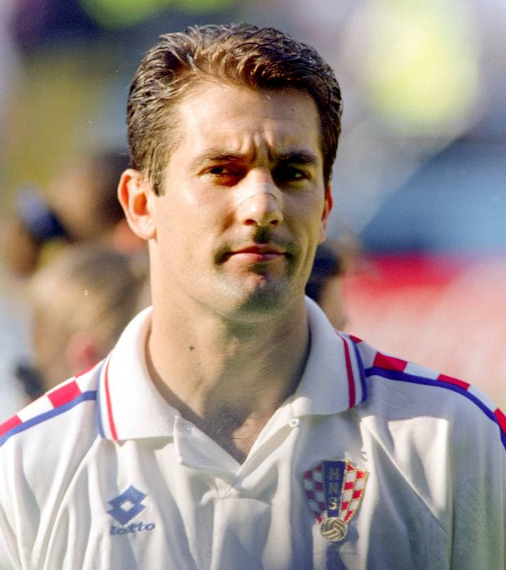 Football. UEFA EURO 1996. Croatia - Denmark. 16.06.1996