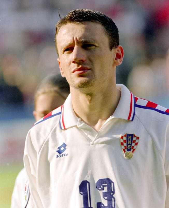 Football. UEFA EURO 1996. Croatia - Denmark. 16.06.1996