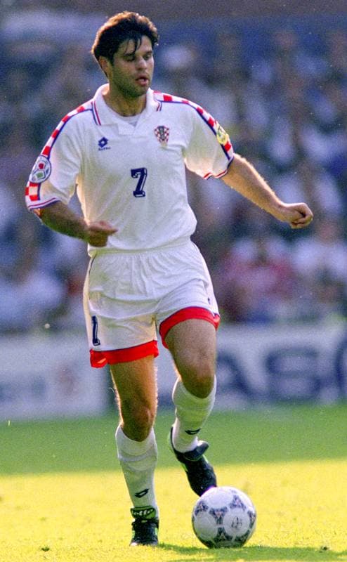 Football. UEFA EURO 1996. Croatia - Denmark. 16.06.1996