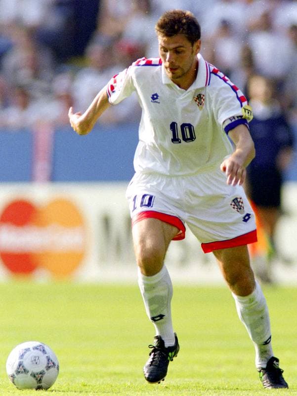 Football. UEFA EURO 1996. Croatia - Denmark. 16.06.1996