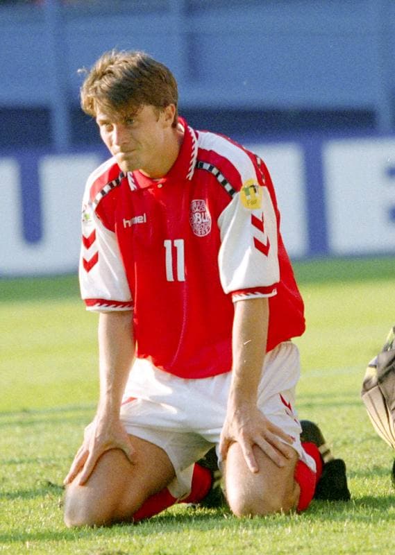 Football. UEFA EURO 1996. Croatia - Denmark. 16.06.1996