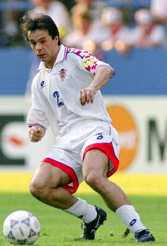 Football. UEFA EURO 1996. Croatia - Denmark. 16.06.1996