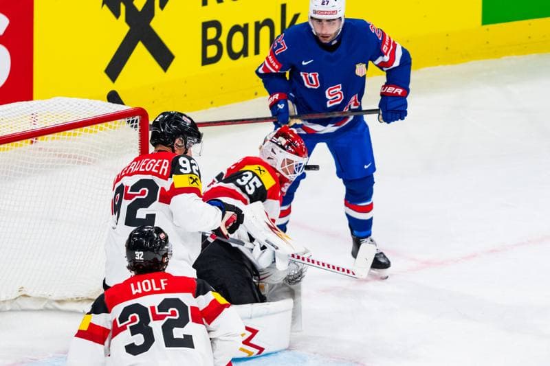 Ice Hockey. IIHF Ice Hockey World Championship. United States - Austria. 26.05.2026