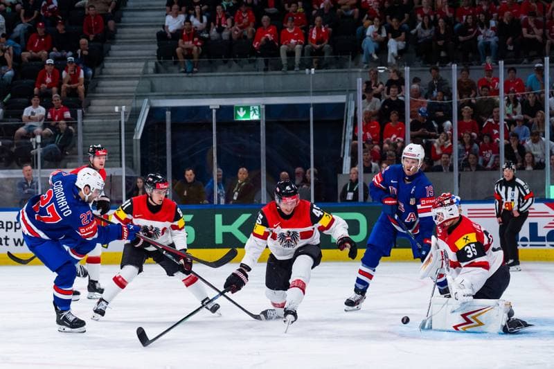 Ice Hockey. IIHF Ice Hockey World Championship. United States - Austria. 26.05.2026
