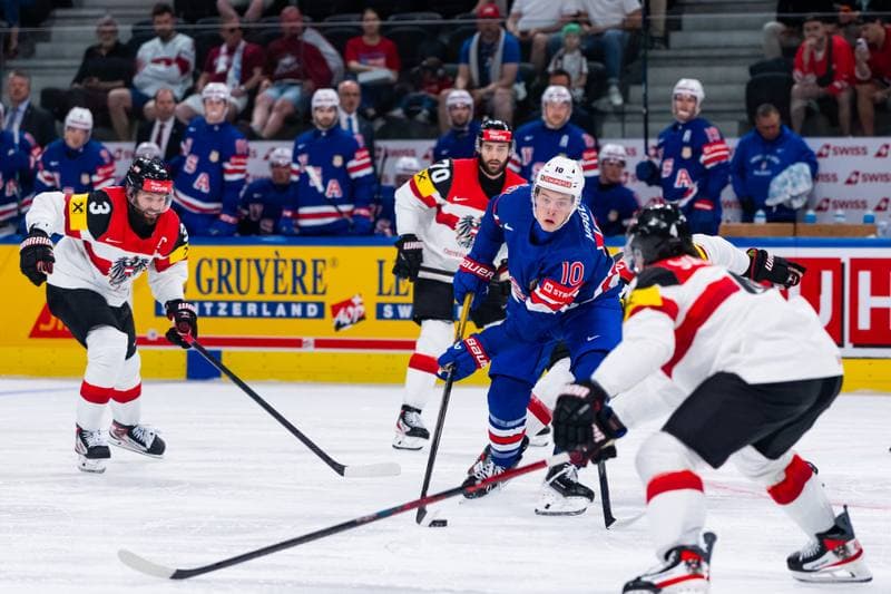 Ice Hockey. IIHF Ice Hockey World Championship. United States - Austria. 26.05.2026