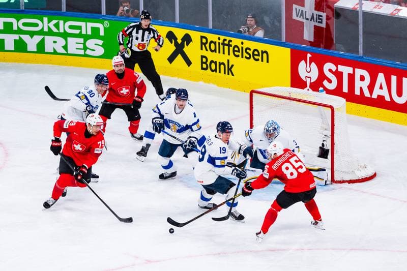 Ice Hockey. IIHF Ice Hockey World Championship. Switzerland - Finland. 26.05.2026