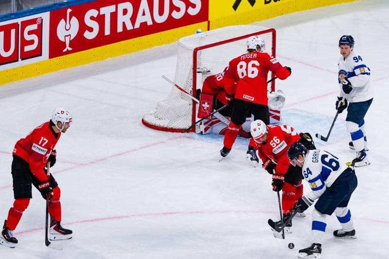 Ice Hockey. IIHF Ice Hockey World Championship. Switzerland - Finland. 26.05.2026