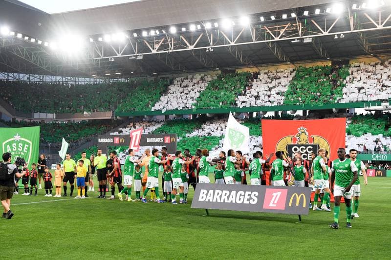 Football. Ligue 1. AS Saint Etienne - OGC Nice. 26.05.2026