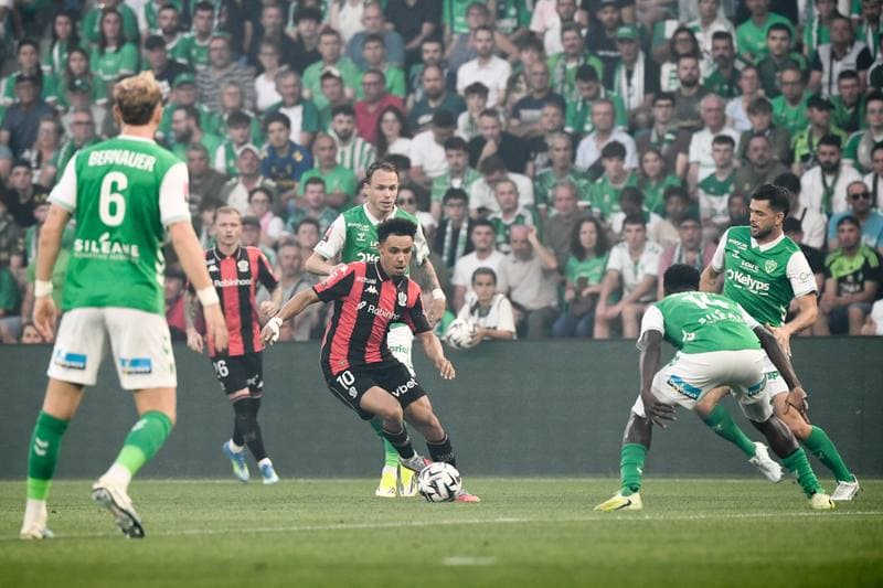 Football. Ligue 1. AS Saint Etienne - OGC Nice. 26.05.2026