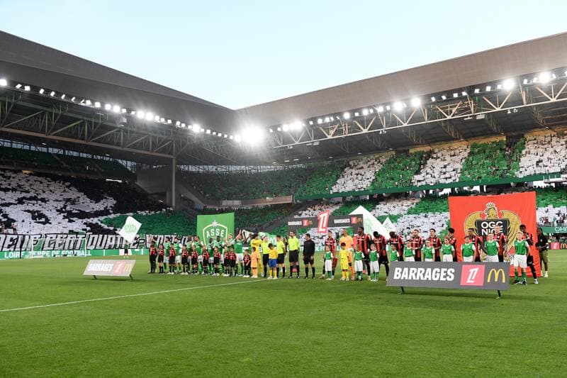 Football. Ligue 1. AS Saint Etienne - OGC Nice. 26.05.2026