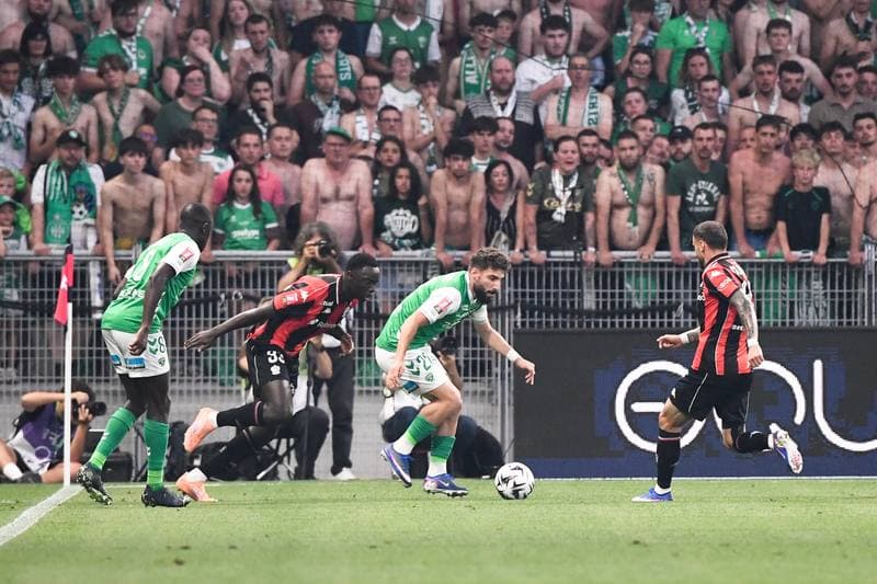 Football. Ligue 1. AS Saint Etienne - OGC Nice. 26.05.2026