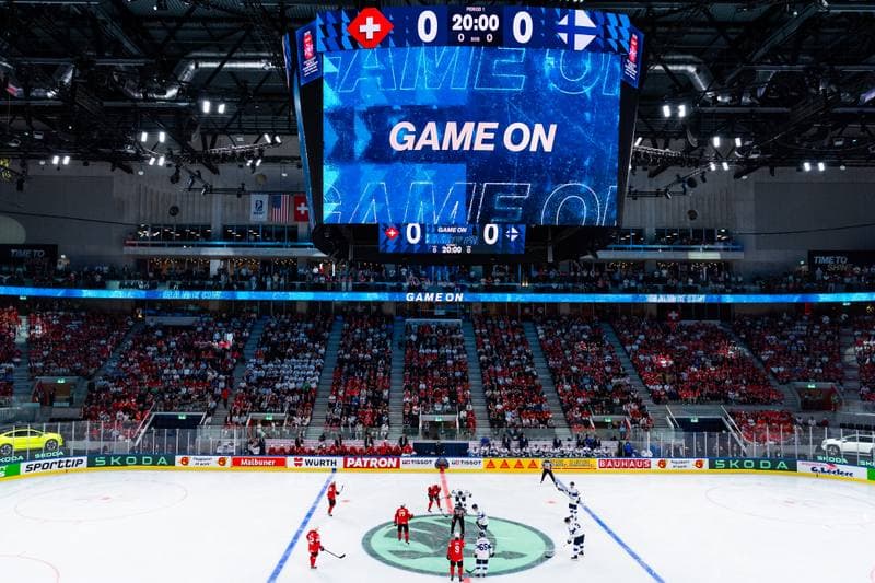Ice Hockey. IIHF Ice Hockey World Championship. Switzerland - Finland. 26.05.2026