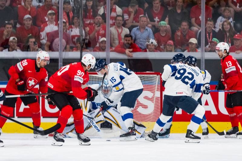 Ice Hockey. IIHF Ice Hockey World Championship. Switzerland - Finland. 26.05.2026