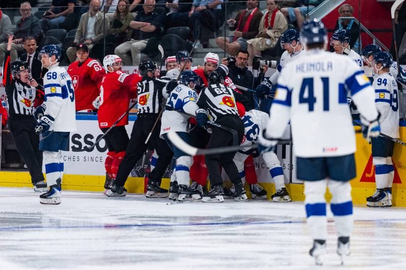 Ice Hockey. IIHF Ice Hockey World Championship. Switzerland - Finland. 26.05.2026