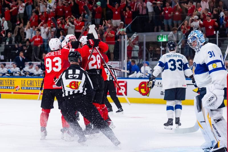 Ice Hockey. IIHF Ice Hockey World Championship. Switzerland - Finland. 26.05.2026