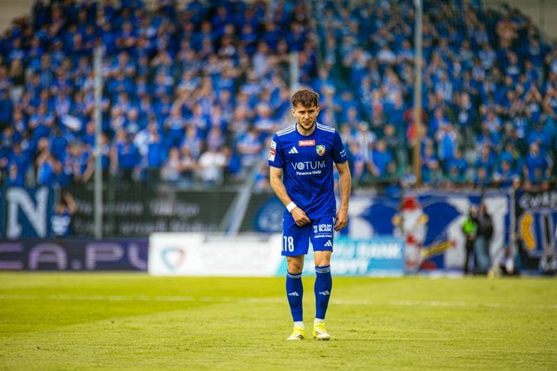 Football. Betclic 1 Liga. Miedz Legnica - Ruch Chorzow. 17.05.2026