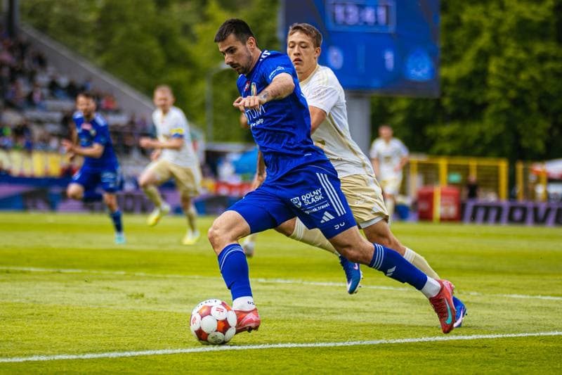 Football. Betclic 1 Liga. Miedz Legnica - Ruch Chorzow. 17.05.2026