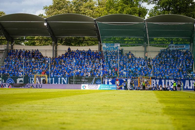 Football. Betclic 1 Liga. Miedz Legnica - Ruch Chorzow. 17.05.2026