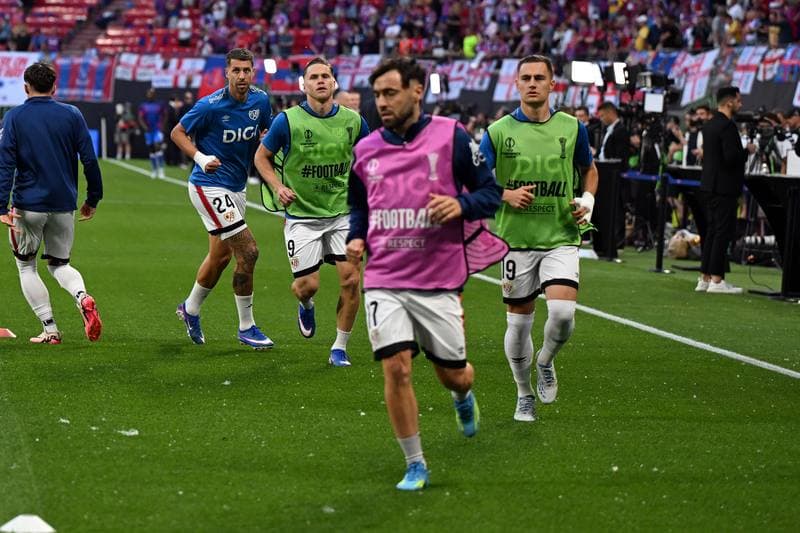 Football. UEFA Conference League Final. Crystal Palace - Rayo Vallecano. 27.05.2026